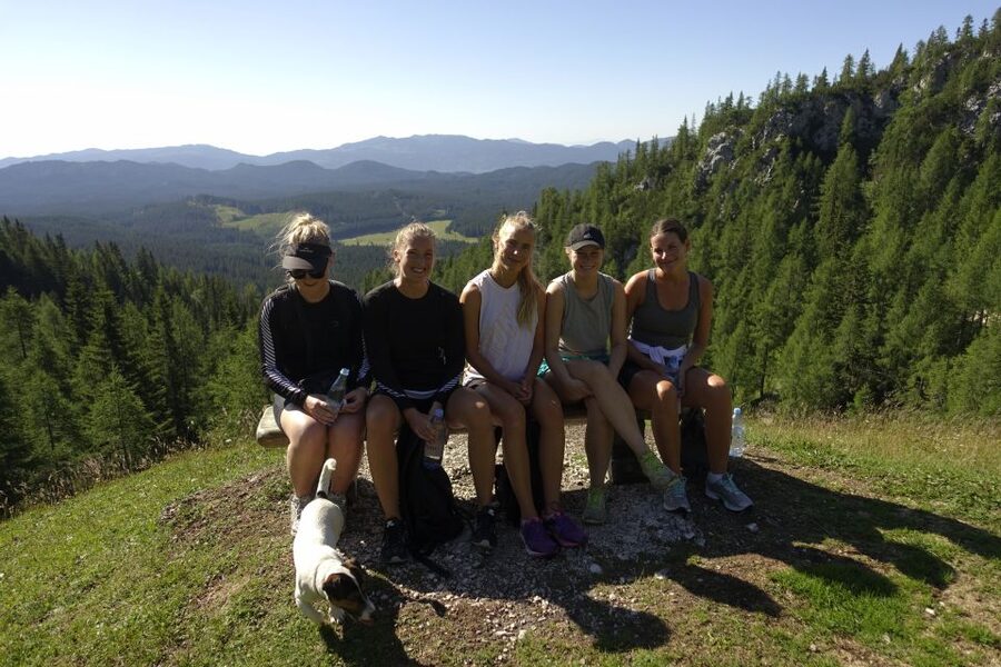 Panoramic Hike in Julian Alps - The Downhill Back To The Valley: Still Scenic, Less Intense