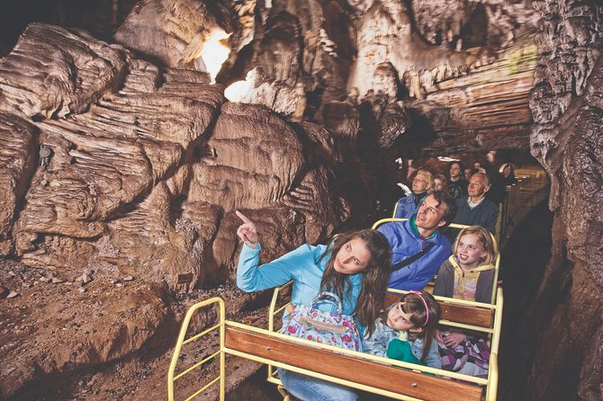 Postojna cave & castle | Private half day trip from Ljubljana - Postojna Cave: Train Ride In, Limestone Curtains Up Close