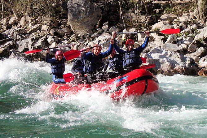 Premium RAFTING on Soca River. Photo service. Families welcome. - Jumps, swims, and a special toboggan slide, so it feels like more than rafting