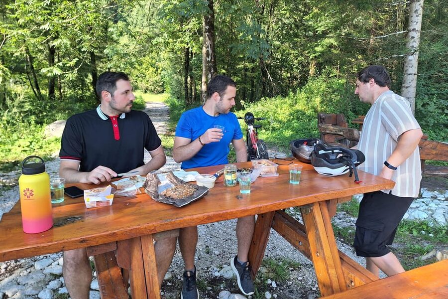Private E-bike tour Soča valley: The ultimate explorer - The Prince Caspian filming location: where movie magic meets real air