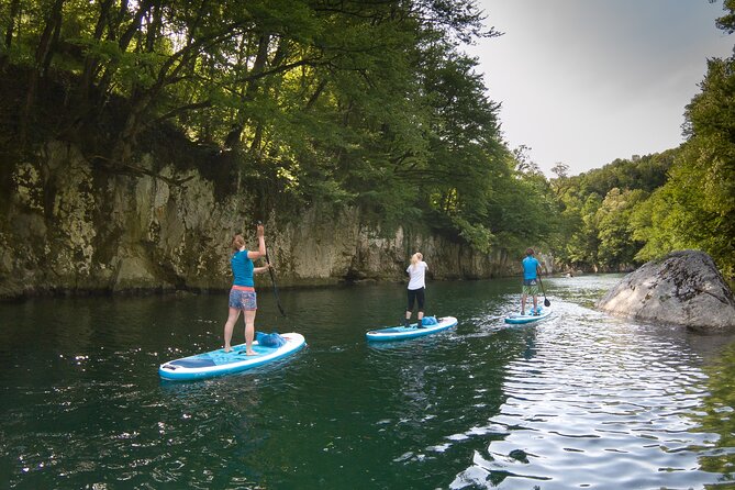 Private Half Day Stand-up Paddle Boarding on the Soča River - Bovec meet up and coffee: how the day starts smoothly