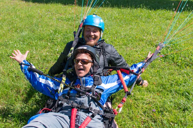 Private Tandem Paragliding in Soča Valley - Entering the air over Bovec and the Soča Valley