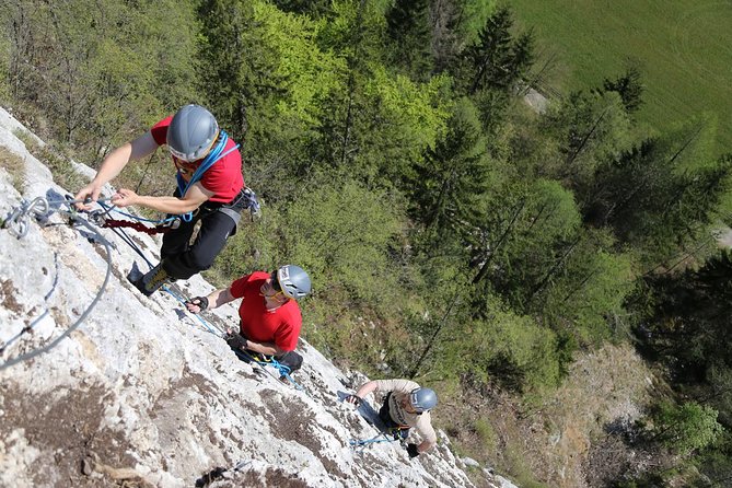 Quick Vertical Attraction - Via Ferrata Mojstrana - The Top at Grančišče Hill and the Views You Earn