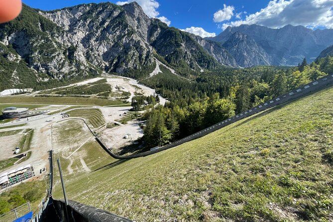 Slo classic: Bled, Kranjska Gora, Planica, Peričnik (group of 4) - Stop 2, Planica Nordic Center: ski-jump history and big mountain views