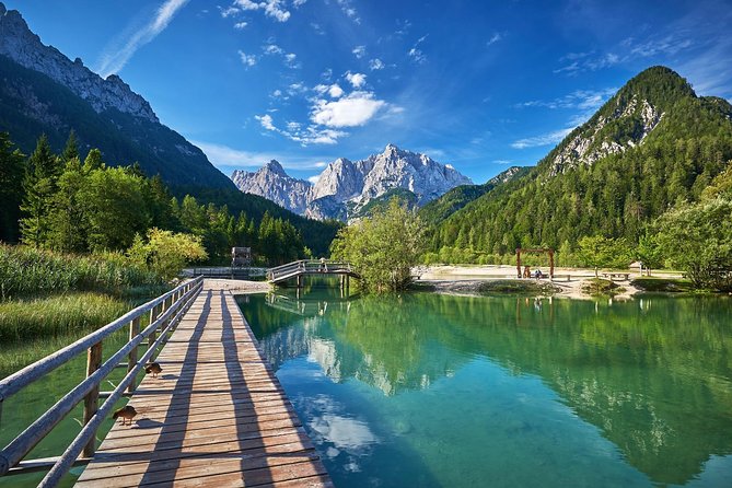 Slo classic: Bled, Kranjska Gora, Planica, Peričnik (group of 4) - Stop 5, Lake Jasna: mountain photos and optional cold-water courage