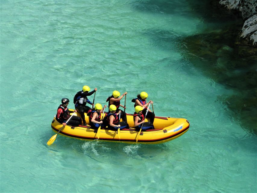Slovenia: Half-Day Rafting Tour on Soča River with Photos - On-water rafting for 1.5 hours: rapids, paddling, and clear instructions