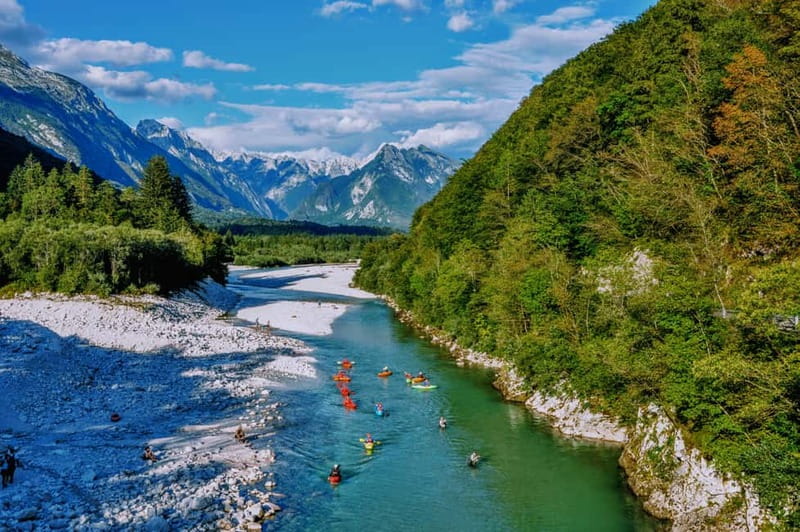 Soča River: Kayaking Adventure for All Levels with Photos - Gear handled for you: comfort, safety, and less hassle