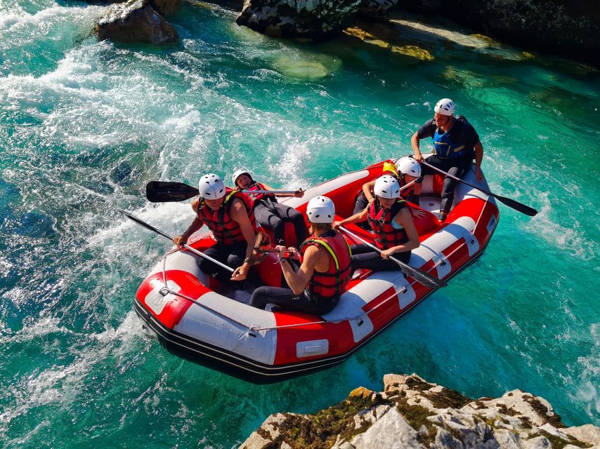 Soca River, Slovenia: Whitewater Rafting - The Descent on the Soca: Rapidity, Water Clarity, and Boka Waterfall
