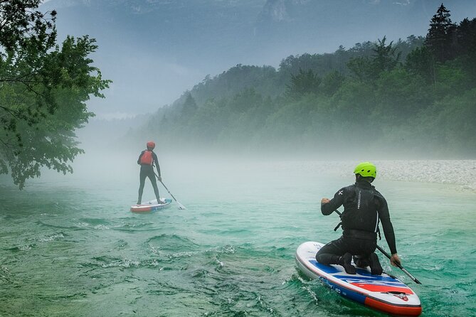 Whitewater Paddle Boarding on Soca River - Going Down the Soca: Small Rapids, Technique Practice, and Adrenaline